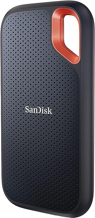 SanDisk SDSSDE61-2T00-G25 - 2TB Extreme Portable SSD, up to 1050MB/s, USB-C, USB 3.2 Gen 2