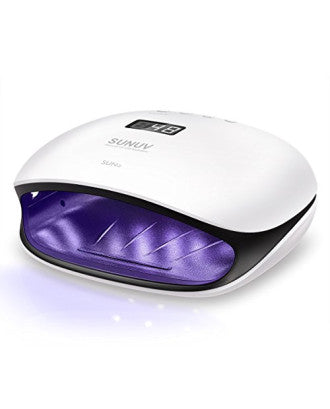 SUNUV LED Nail Lamp, SUN4 48W Professional Nail Lamp UV Nail Dryer for Gel Polish Builder