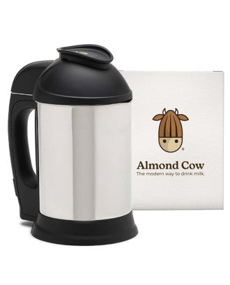 Almond Cow Nut Milk Maker Machine, Plant-Based Maker for Almond, Oat, Cashew Milks and More, Stainless Steel Food Machines, 5-6 Cups Per Batch, 120V