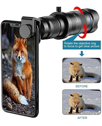 APEXEL High Power 28x HD Phone Telephoto Lens with Remote Shutter