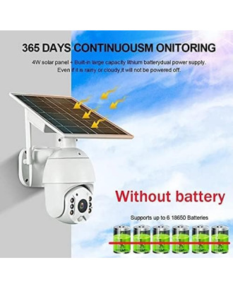 HD Intelligent Solar Energy Alert PTZ Camera